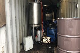 Politie ontdekt drugslab in het buitengebied