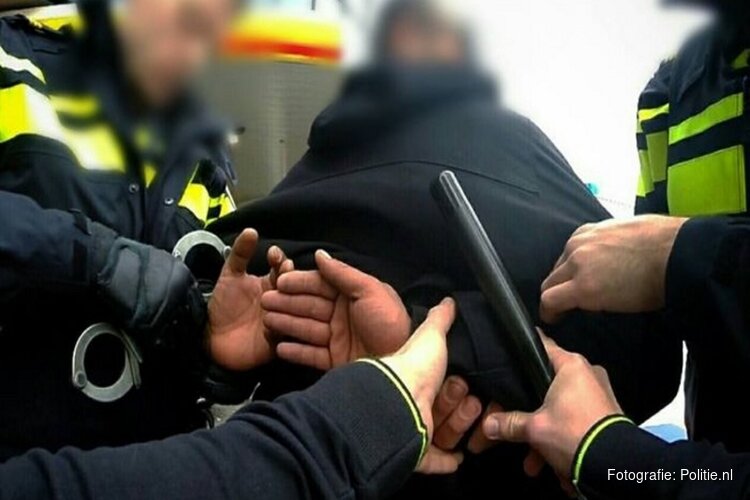 Een aanhouding bij steekincident Velp
