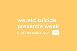 Wereld Suïcide Preventie Week 8 t/m 14 september ‘Op zoek naar woorden’