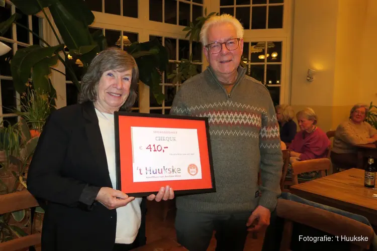 Sponsor-diner brengt € 410,- op voor KWF