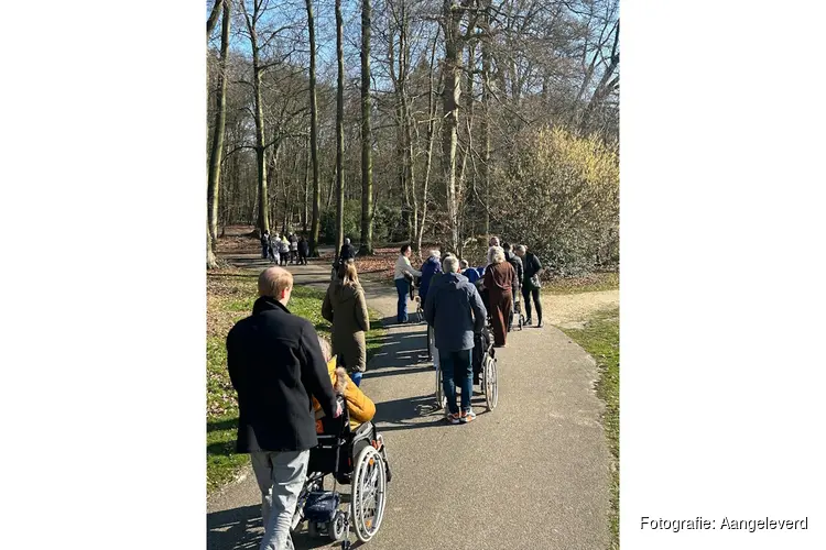 Genieten van de zon dankzij vrijwilligers