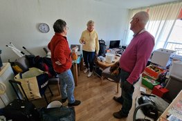 Vrijwilligers zorgen dat meneer weer naar huis kan