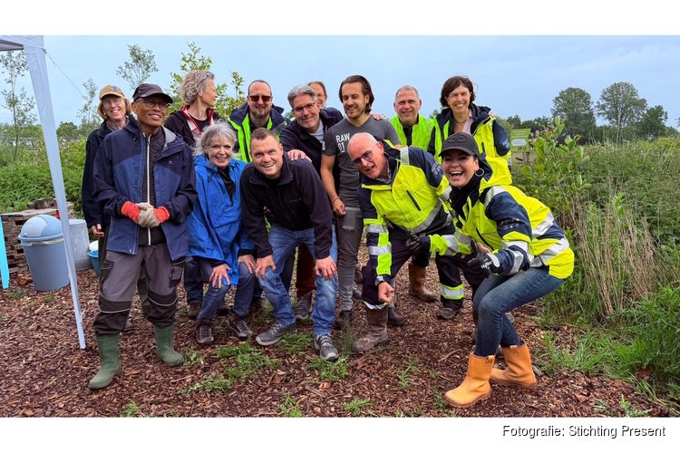 Medewerkers Vattenfall maken Arnhem een beetje mooier