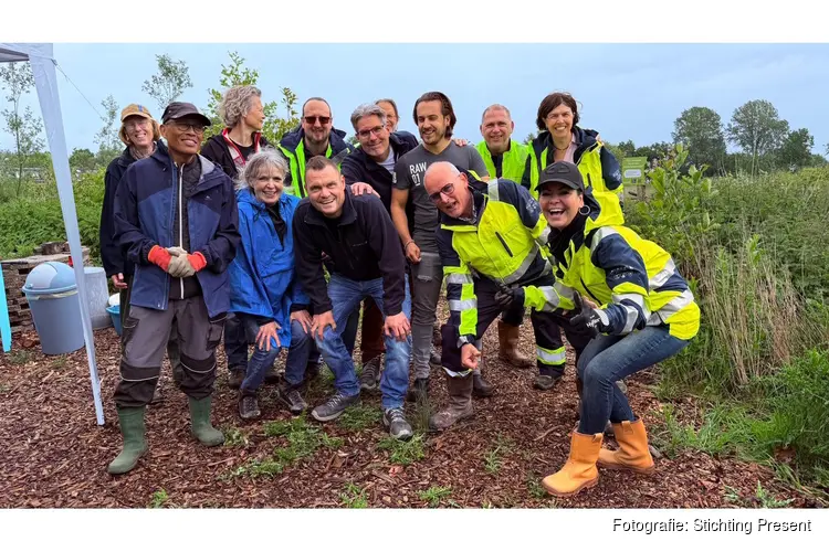 Medewerkers Vattenfall maken Arnhem een beetje mooier