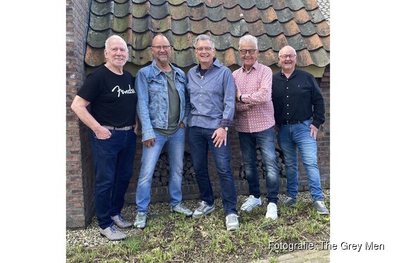 The Grey Men live in huiskamercafé ’t Huukske