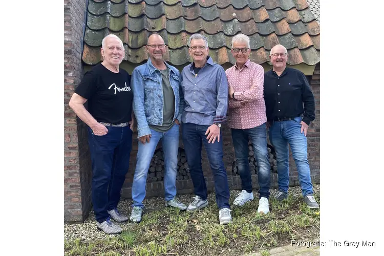 The Grey Men live in huiskamercafé ’t Huukske