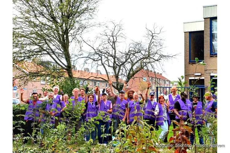 Geslaagde pilot Sociaal Tuinieren van Present Arnhem