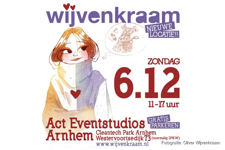 Fashionista’s, shopaholics en vintage lovers opgelet: de laatste editie van Wijvenkraam dit jaar is een feit!